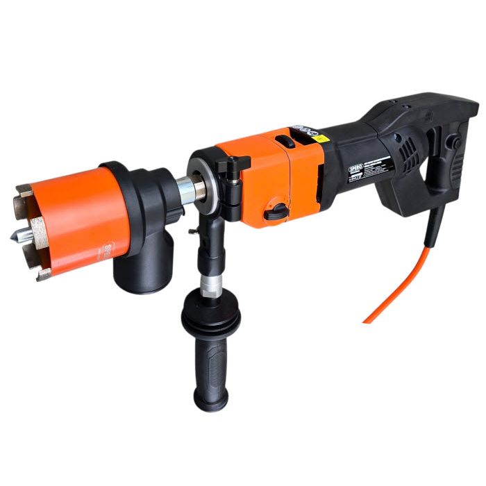 1500Watt - Soft Impact 48000 S/min Diamantboormachine SPB1003S - Droog Beton + 82mm Dozenboor - Spero - MZS TOOLS