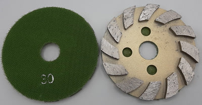 Korrel 30 - 100mm Diamant Slijpschijf - Beton, Terrazzo & Hardsteen