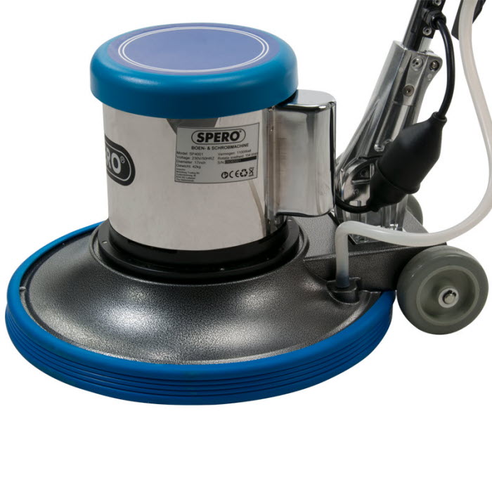 17 inch 1100Watt Boen & Schrobmachine 1 schijfs, met watertank SP4001 `uitverkocht tot 01-09-2026``