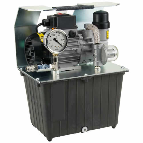 Compacte vacuÃ¼mpomp met 8 liter onderdruktank - SPV200 SPERO - Gesloten Pompsysteem Continue Gebruik
