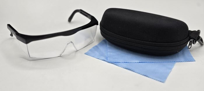 5 x Veiligheidsbril in Etui
