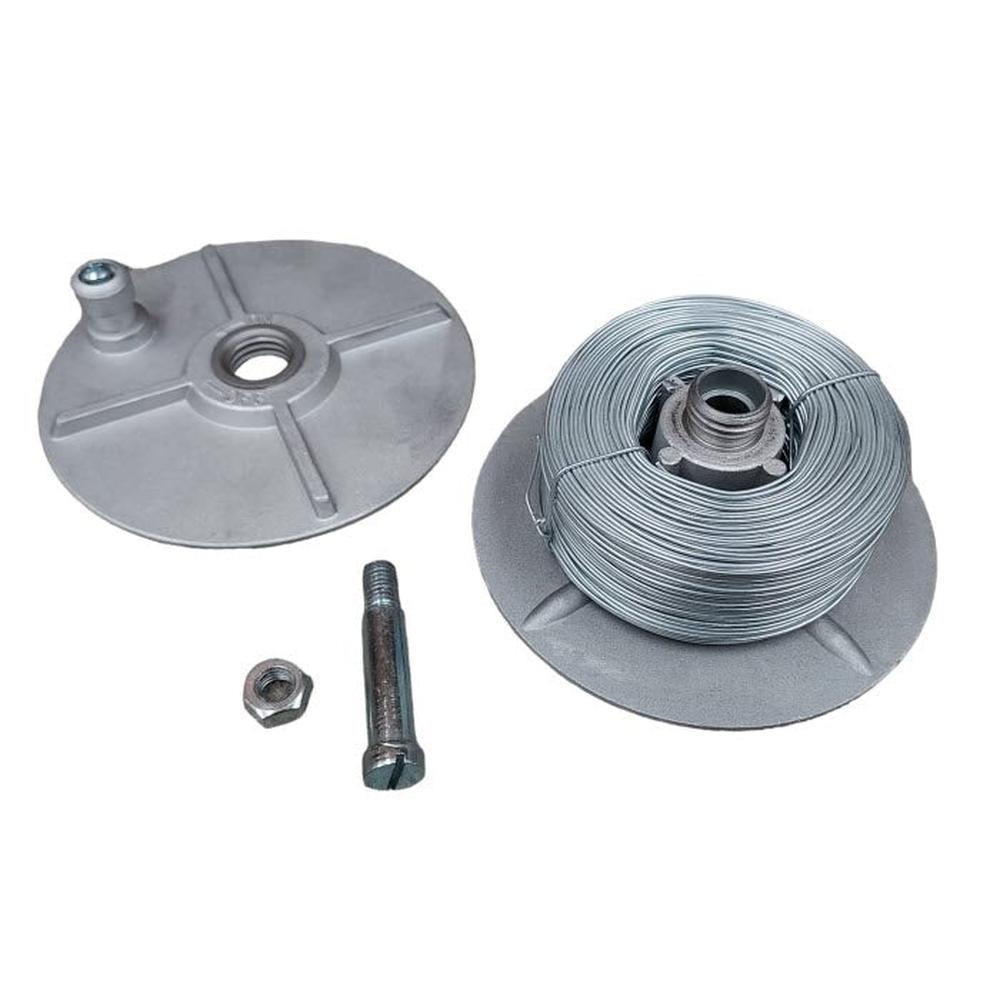 Vlechtdraadhaspel PRO met NYLON riem t.b.v. 1,2 & 1,5kg vlechtdraadrol