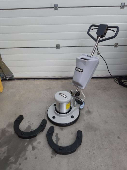 18 inch 1800Watt Natuursteen DELUXE schuur & slijpmachine, watertank & 2 x extra gewicht SP6001 `uitverkocht tot 01-09-2026``
