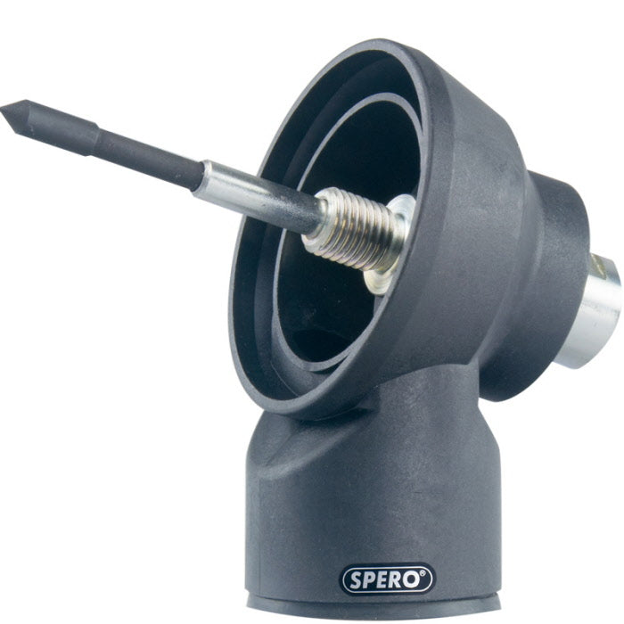 R1/2 Kunststof Diamantboor stofadapter M16 (M) - R1/2(M) Incl. centreerpen