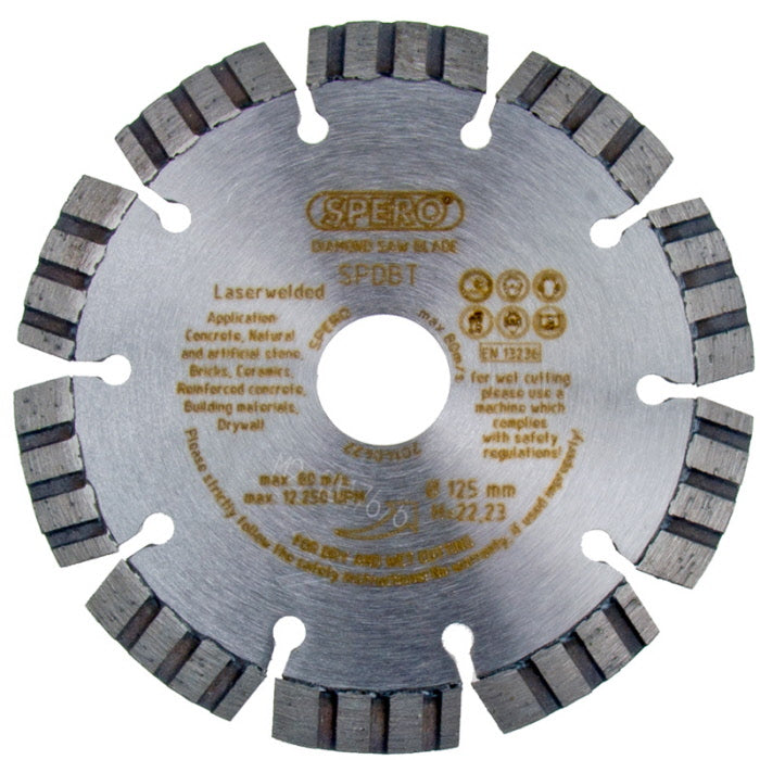 125mm Haakse Tegelslijper 1400Watt + stofkap & Tegel diamantschijf Max. 32mm