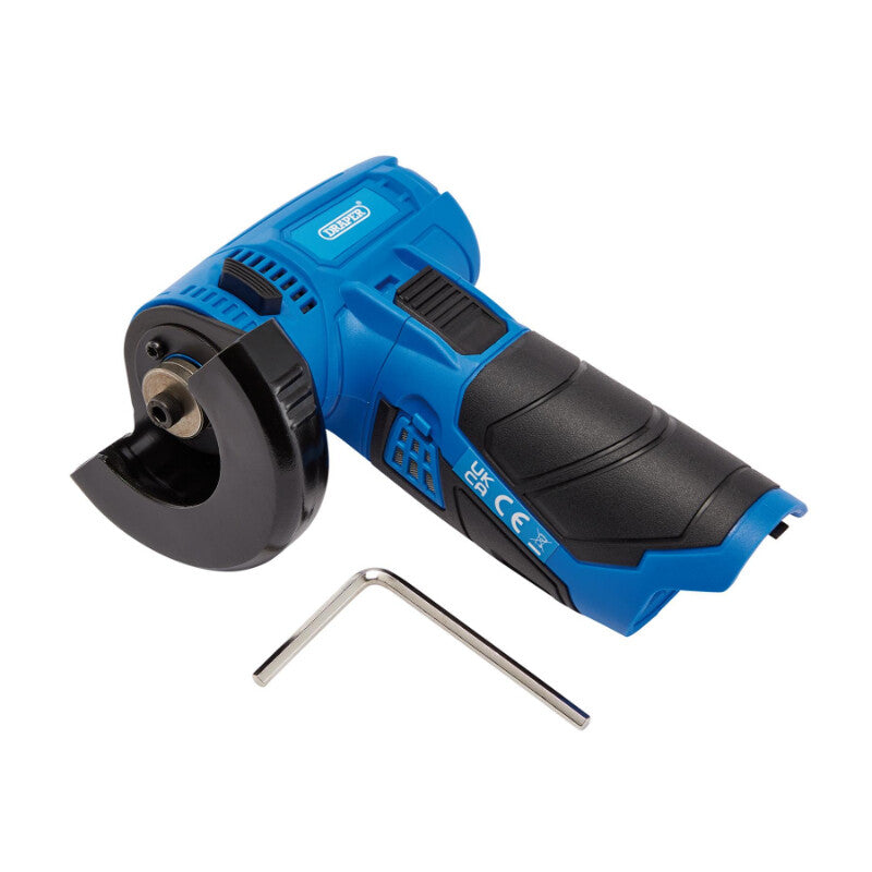 Mini accu haakse slijper 12V, 75mm, excl accu