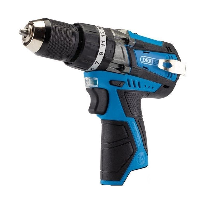 Mini accu klop-boormachine 12V, borstelloos, excl accu-Draper Tools-MZS Gereedschap