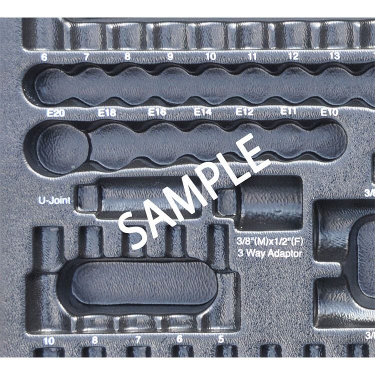 Module leeg, tbv 140057 (1/4" doppenset)DeltachMZS Gereedschap