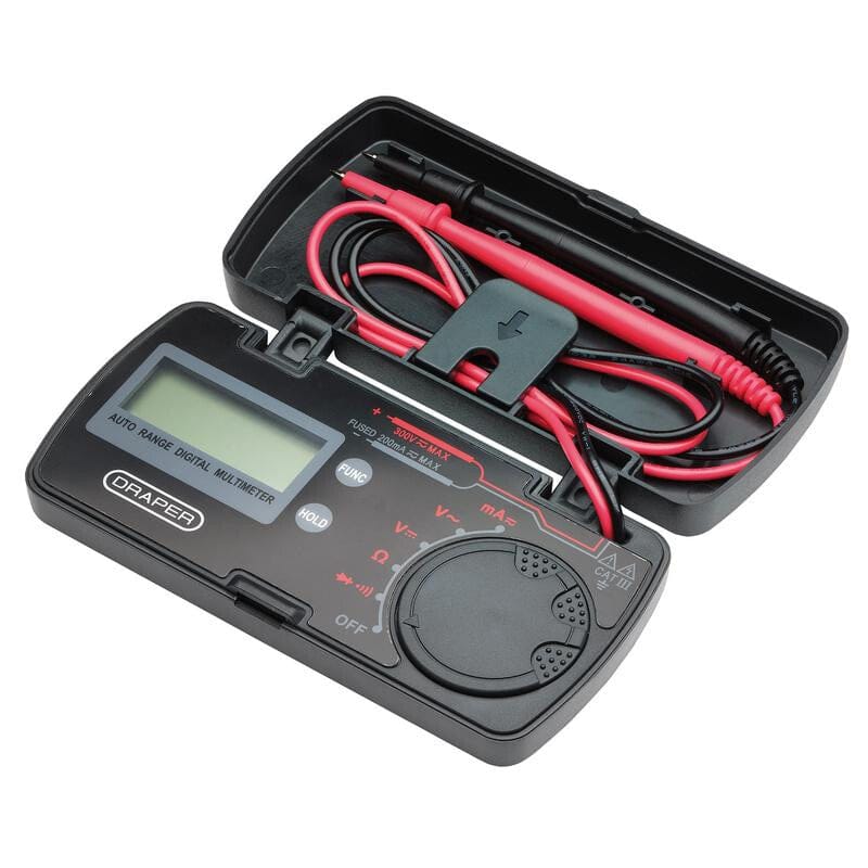 Multimeter 20mA - 200mA, 0.1MV - 750VDraper ToolsMZS Gereedschap