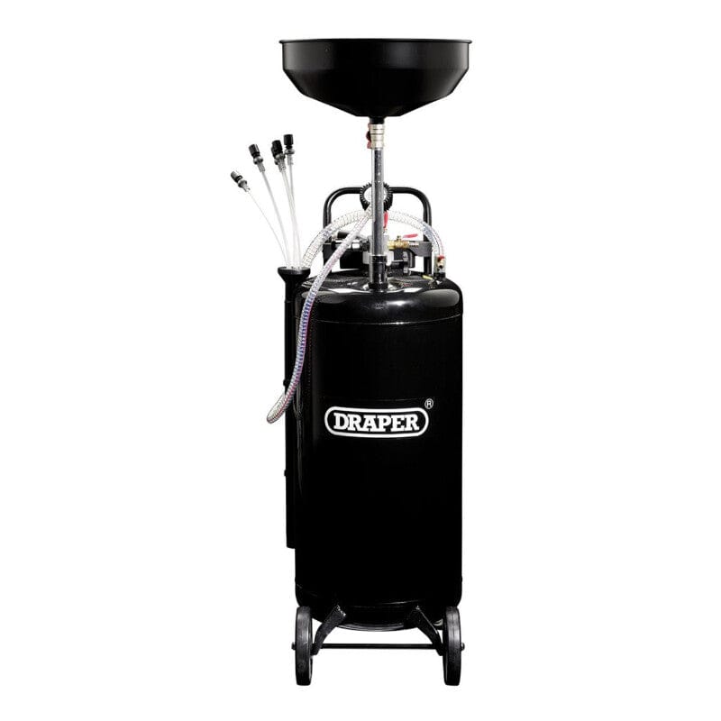 Olie opvang /afzuiging apparaat, 90L-Draper Tools-MZS Gereedschap