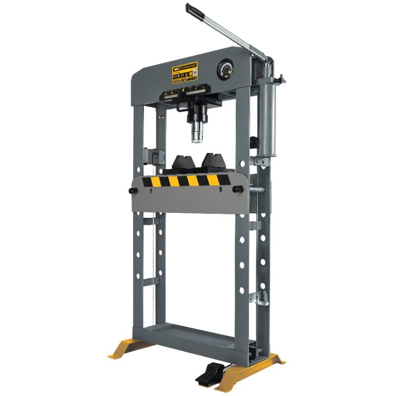 Pers, 50 ton, 2 snelheden, voet+handbediening, cylinder L+R instelbaar-0