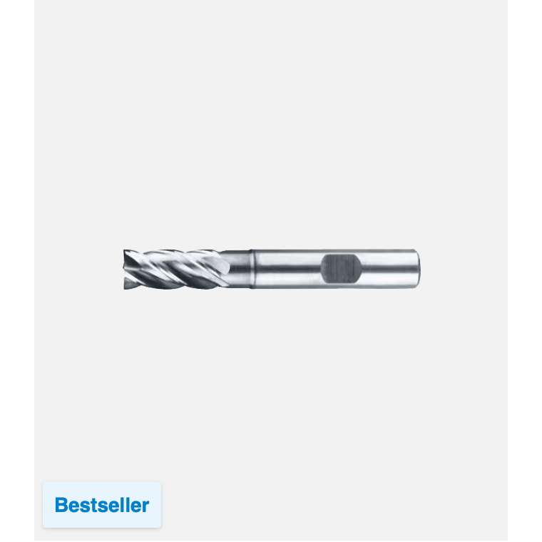 Phantom HP2 UNI Volhardmetaal Vari - frees 4 - snijder 2xD/3xD AlCrNPhantomMZS Gereedschap