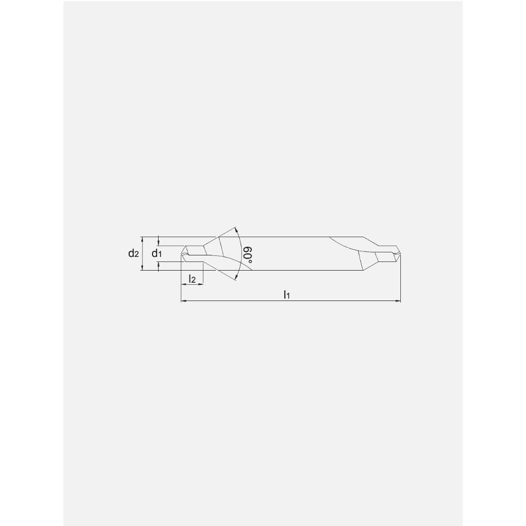 Phantom HSS Centerboor DIN 333 - A 60°PhantomMZS Gereedschap