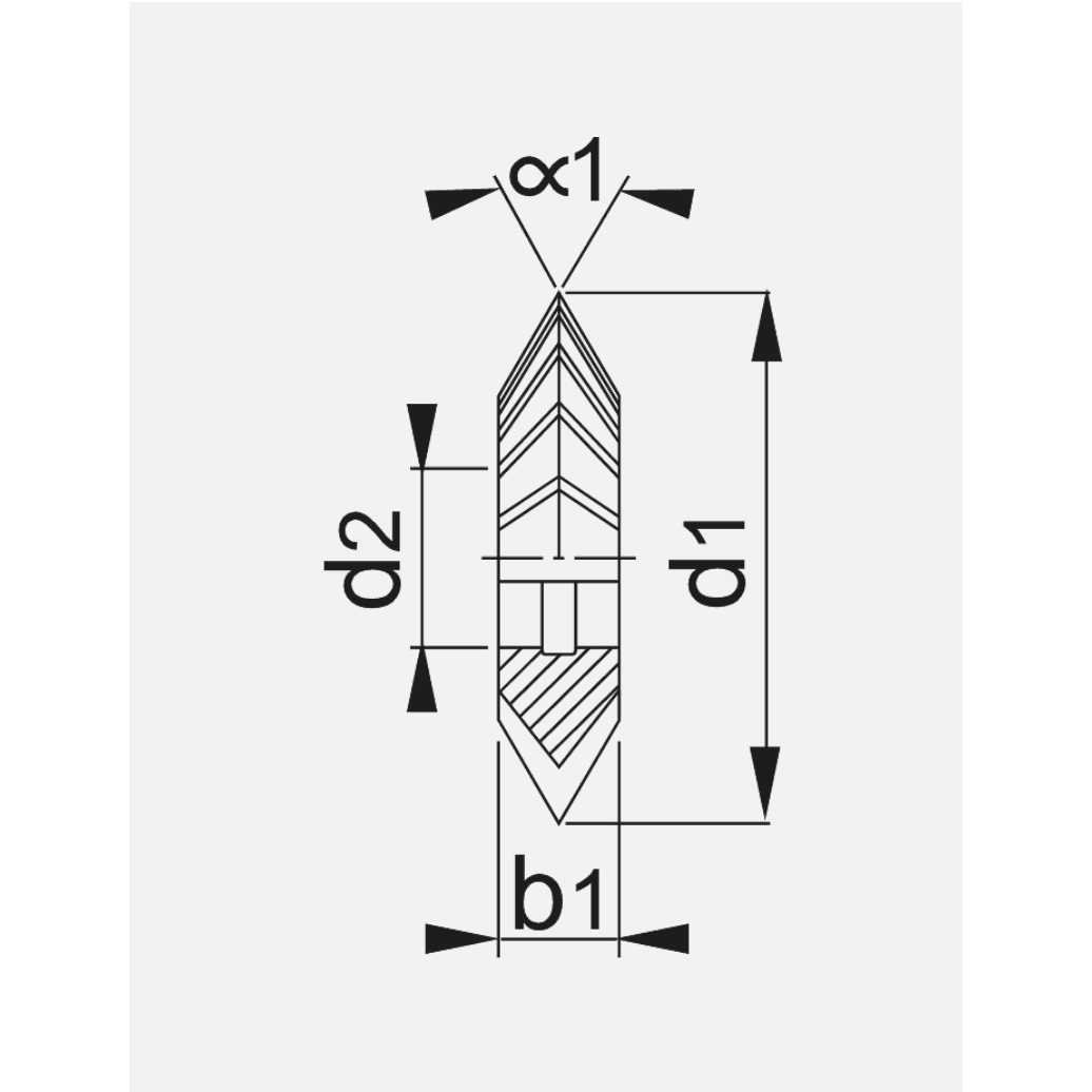 Phantom HSS - E Prismafrees DIN 847PhantomMZS Gereedschap