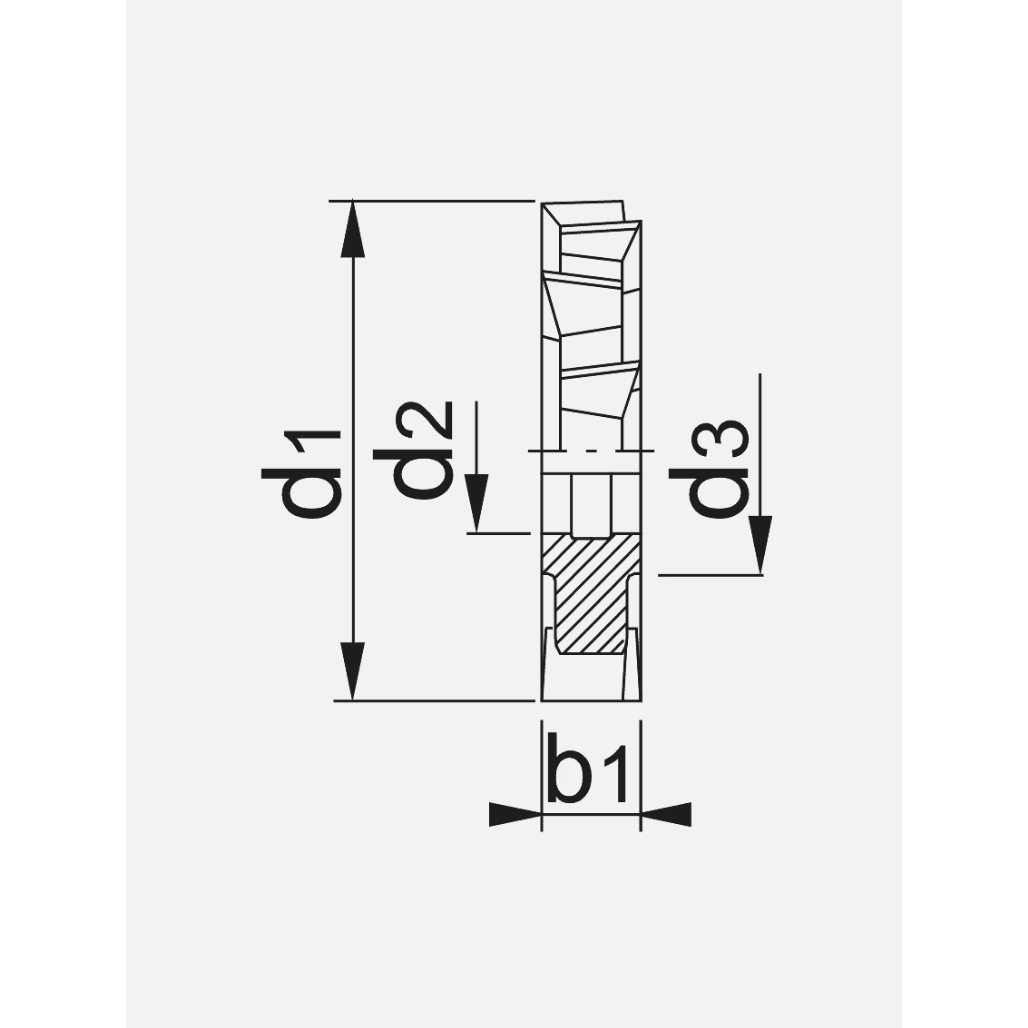 Phantom HSS - E Schijffrees DIN 885 - A Type H – KruisvertandPhantomMZS Gereedschap