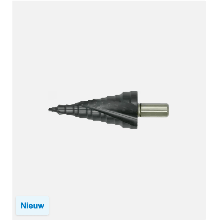 Phantom HSS Getrapte Plaatboor, Ergo - Step EN 60423 voor kabelwartels (MF), TiAINPHANTOMMZS Gereedschap