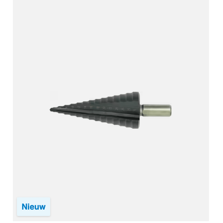 Phantom HSS Getrapte Plaatboor, Ergo - Step TiAlNPHANTOMMZS Gereedschap