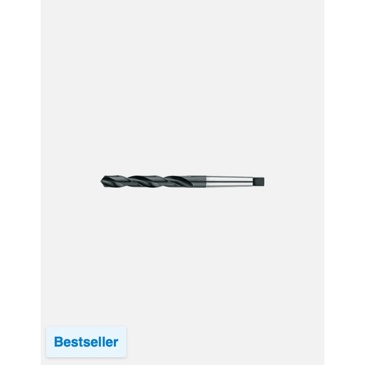 Phantom HSS Spiraalboor DIN 345 – Conische schacht (Diameter 3,75 tot 60,0mm)PHANTOMMZS Gereedschap