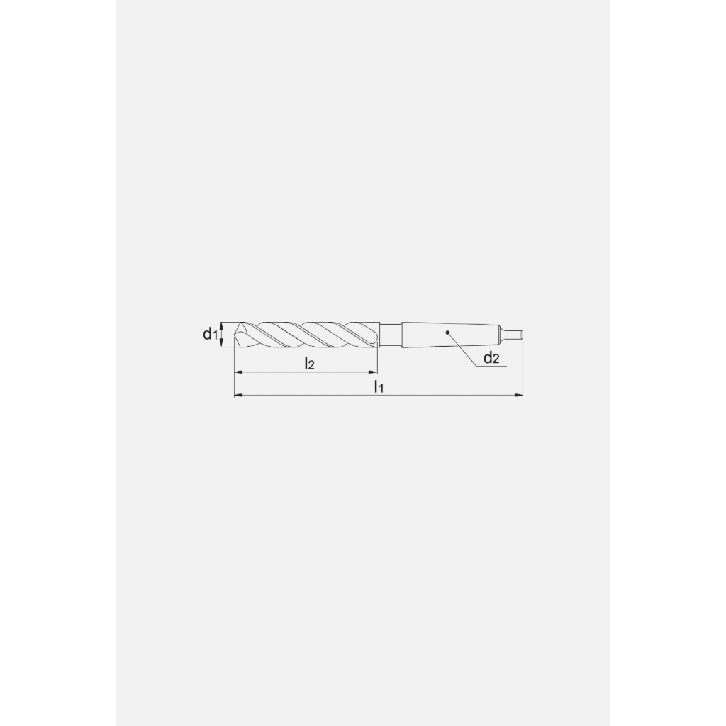 Phantom HSS Spiraalboor met koelkanaal, axiaal, MK (Diameter 10,0 tot 30,0mm)PHANTOMMZS Gereedschap