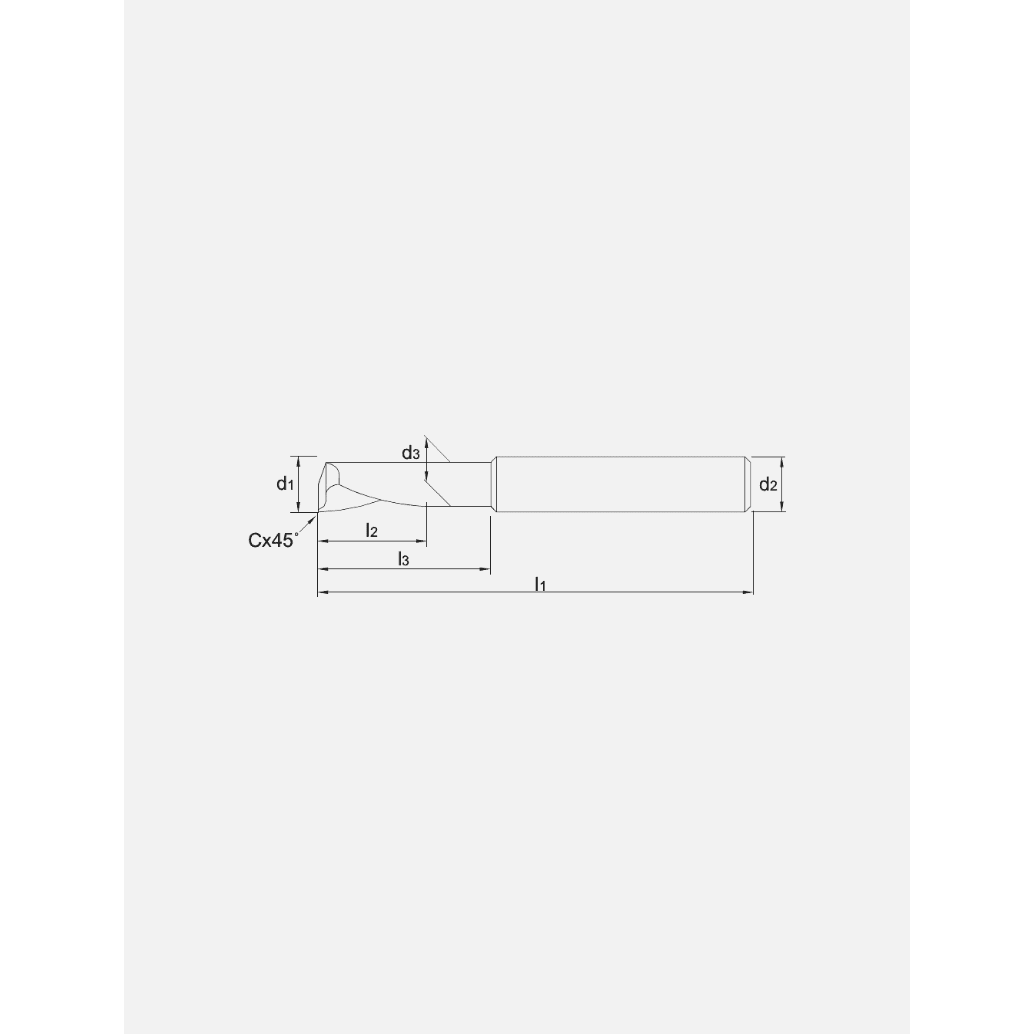 Phantom Verzinkboor 90° HSSPhantomMZS Gereedschap