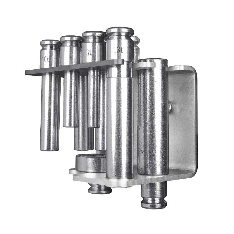 Pers, 30 ton, 2 snelheden, voet+handbediening, cylinder L+R instelbaar