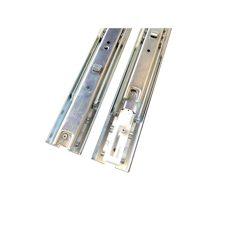 Rails 45cm/wit veerblok, set L+RCustorMZS Gereedschap