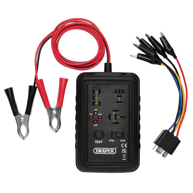 Relais tester 12V/24V-Draper Tools-MZS Gereedschap