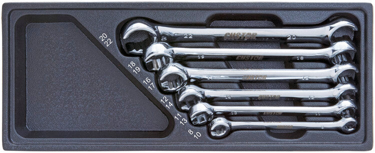 Remleiding sleutelset, 6-delig, S-module