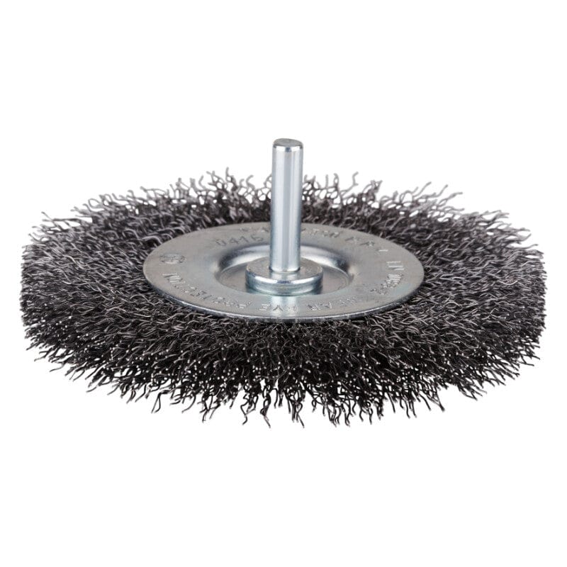 Schijfborstel 100mm, stift 6mm, 4500rpmRhodiusMZS Gereedschap