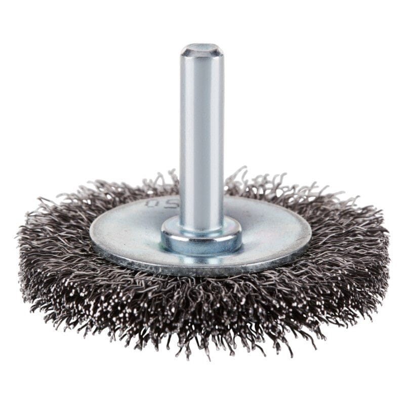 Schijfborstel 50mm, stift 6mm, 4500rpmRhodiusMZS Gereedschap