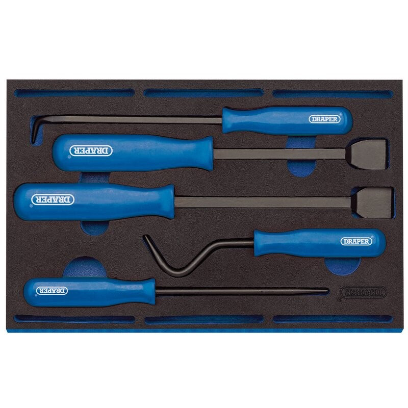 Schraper en haken set in FOAM, 5-delig