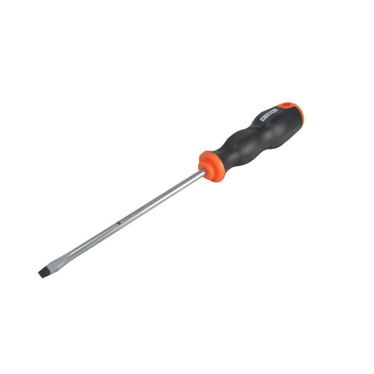 Schroevendraaier plat, 3,5x100mm, soft gripCustorMZS Gereedschap
