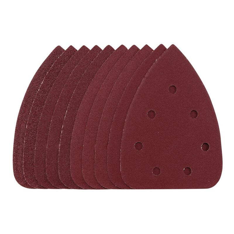Schuurpad 140mm, velcro, 6 gaten, assortiment, 10stDraper ToolsMZS Gereedschap