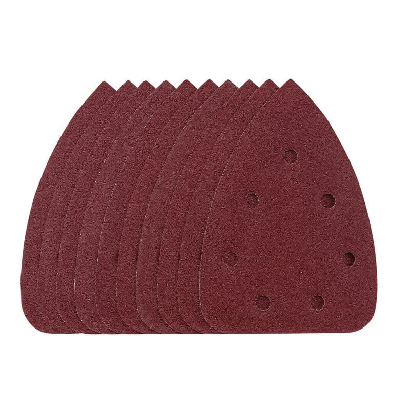 Schuurpad 140mm, velcro, 6 gaten K120, 10stDraper ToolsMZS Gereedschap