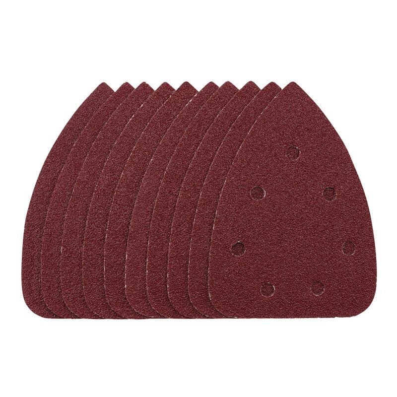 Schuurpad 140mm, velcro, 6 gaten K40, 10stDraper ToolsMZS Gereedschap