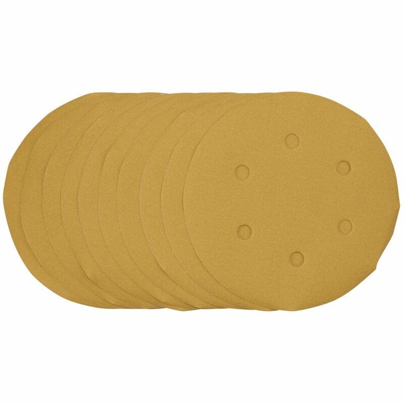 Schuurpapier Ø150mm, velcro, 6 gaten K400, 10xDraper ToolsMZS Gereedschap