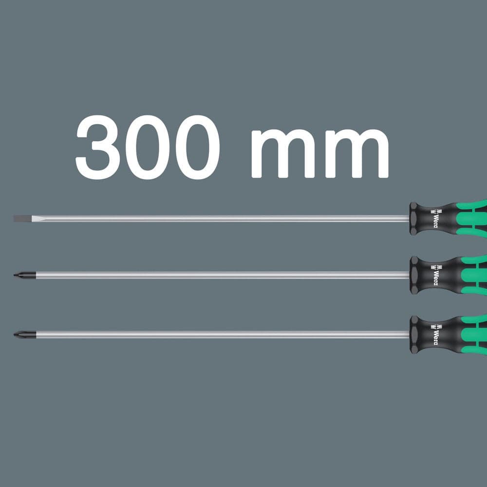 335/350/355/3 SCHROEVENDRAAIERSET KRAFTFORM PLUS MET 300 MM LANGE KLINGEN, 3-DELIG-3