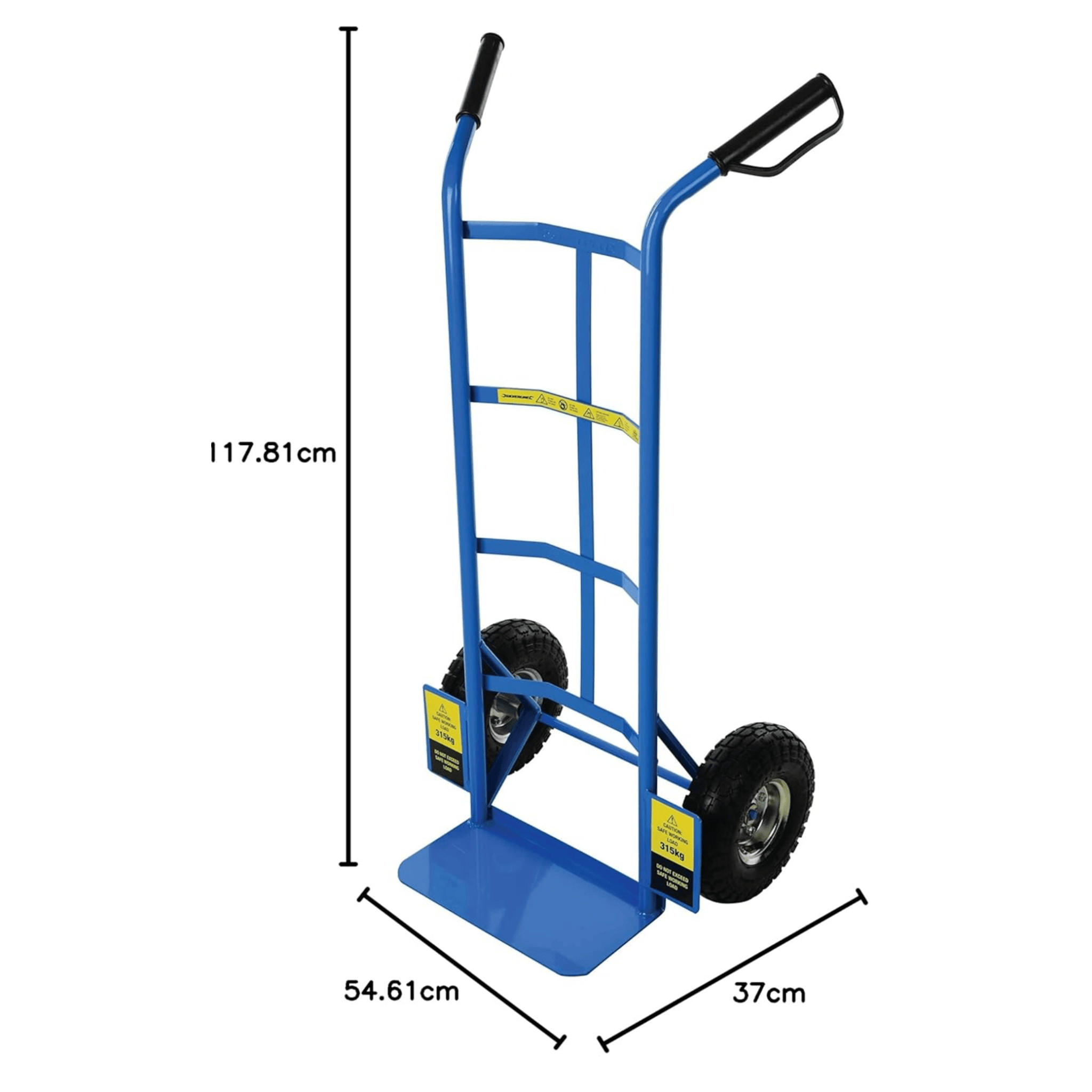 Silverline 868581 Steekwagen, voor zware belasting, 315 kgSilverlineMZS Gereedschap