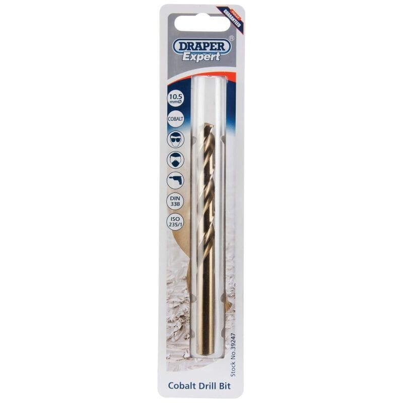 Spiraalboor 10.5mm, CobaltDraper ToolsMZS Gereedschap