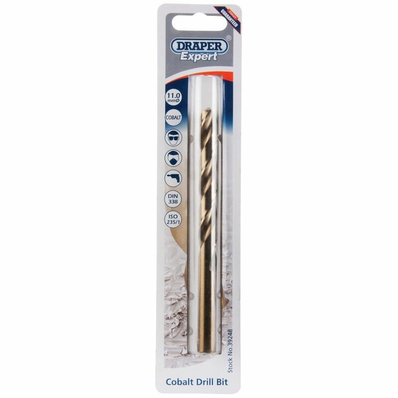 Spiraalboor 11.0mm, Cobalt-Draper Tools-MZS Gereedschap