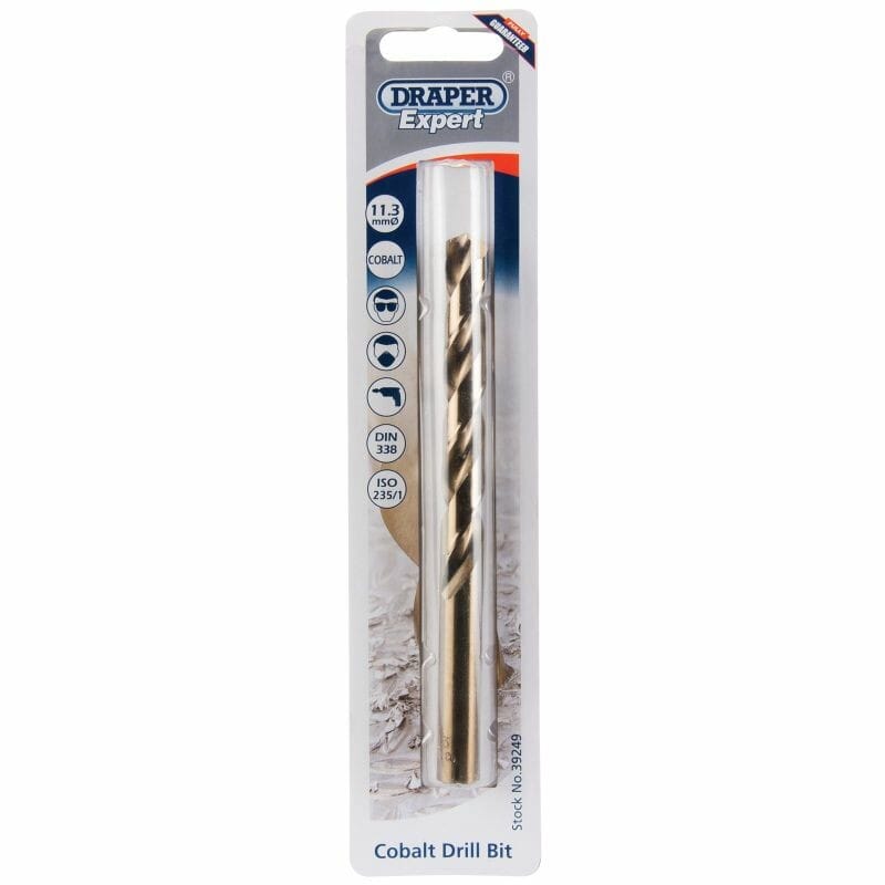 Spiraalboor 11.3mm, Cobalt-Draper Tools-MZS Gereedschap