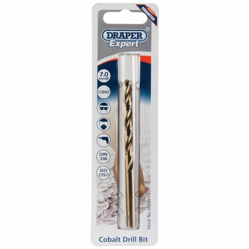 Spiraalboor 7.0mm, Cobalt-Draper Tools-MZS Gereedschap