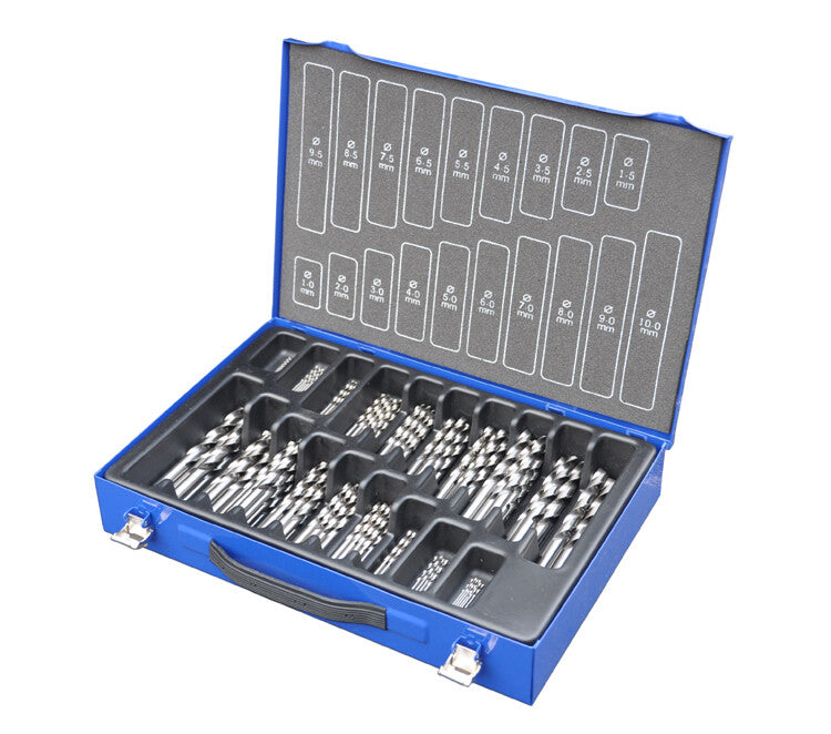Spiraalborenset in koffer t/m 10mm, 170dlg