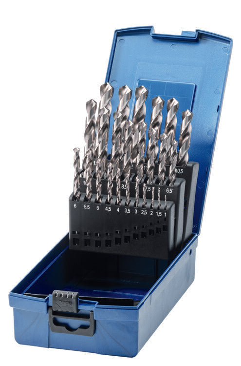 Spiraalborenset t/m 13mm, 25dlg
