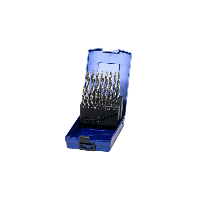 Spiraalborenset Turbo Step t/m 10mm, 19dlg