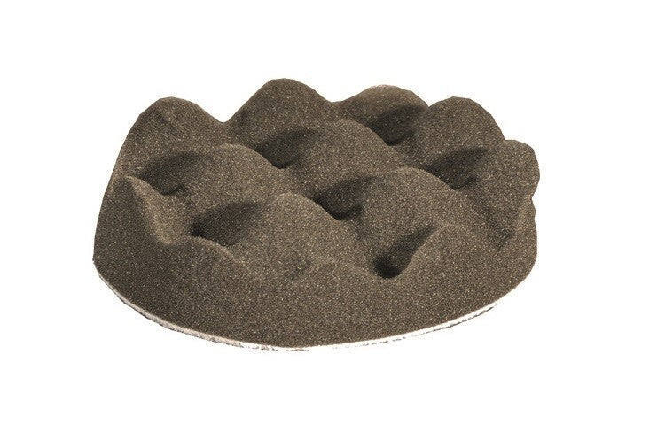 Spons Ø80x25mm wafelstructuur (zwart)
