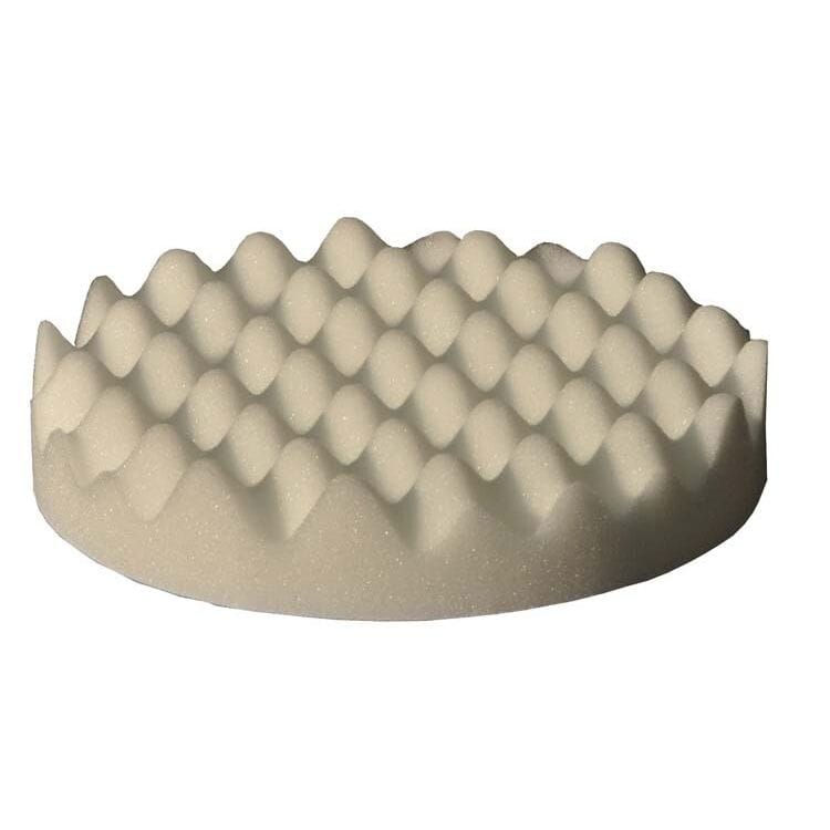 Spons Ø150x30mm wafelstructuur (wit)Steiner AirtoolsMZS Gereedschap