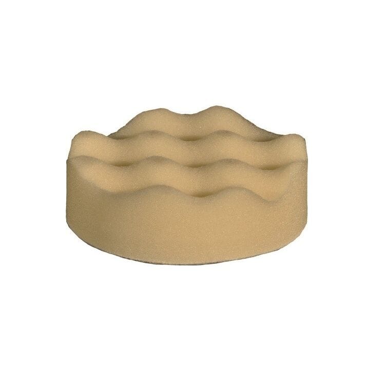 Spons Ø80x25mm wafelstructuur (wit)Steiner AirtoolsMZS Gereedschap