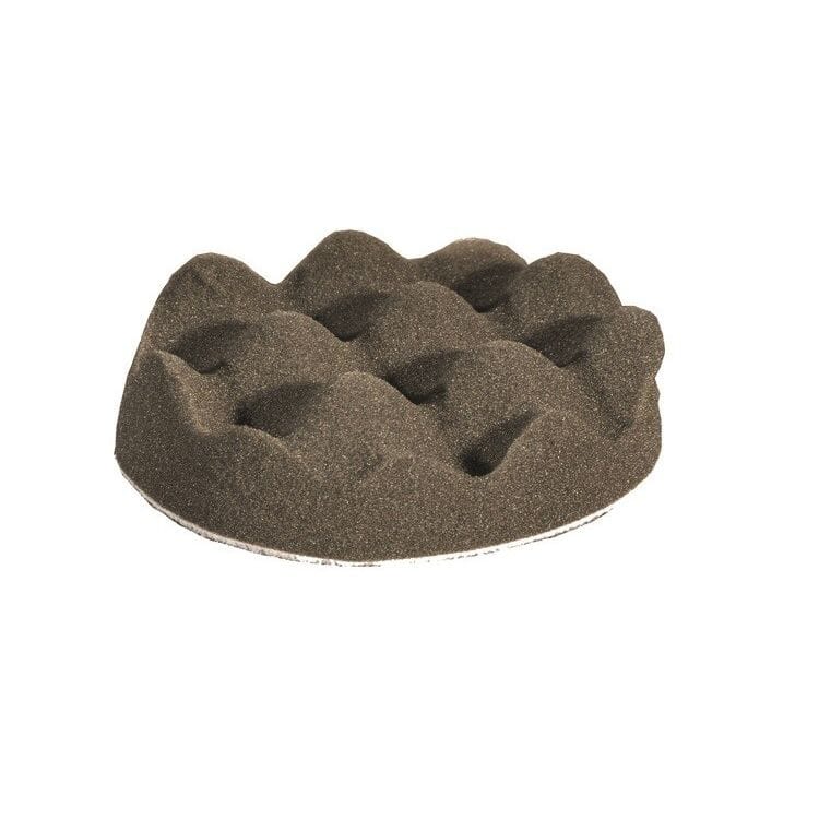 Spons Ø80x25mm wafelstructuur (zwart)Steiner AirtoolsMZS Gereedschap