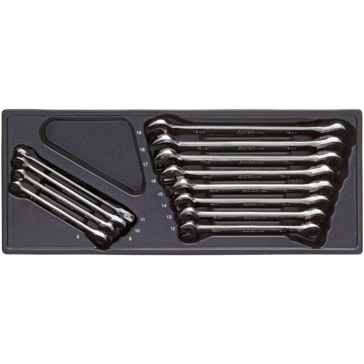 Steekring-ratelsleutelset, L/R, 12dlg, M-module-0